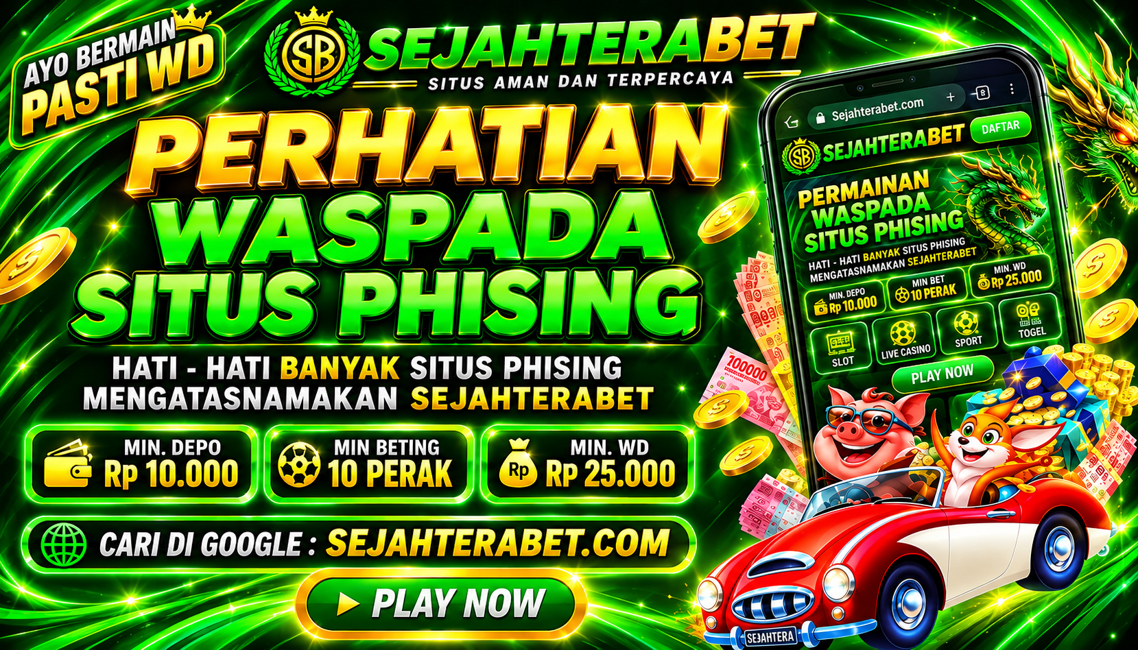 JANGAN MAIN PHISING BANG
